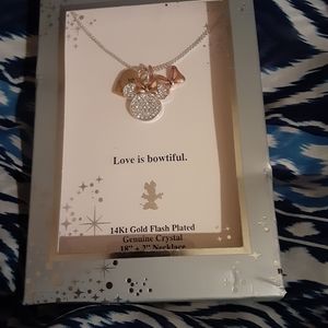 Disney Minnie Mouse Bow Necklace